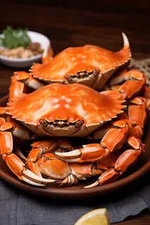 螃蟹秋季美食摄影图  螃蟹秋季美食摄影图