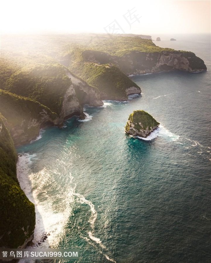 丁达尔效应大海风景图片
