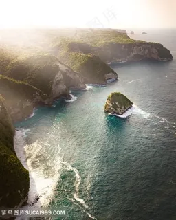 丁达尔效应大海风景图片