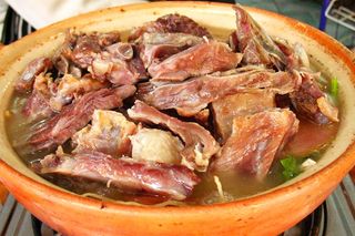 石锅煲类火锅川菜特色菜腊排骨煲