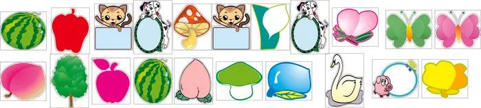 卡通  改 卡通形状cdr矢量模版下载