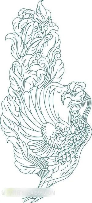 吉祥凤凰图案素材 吉祥凤凰图案素材