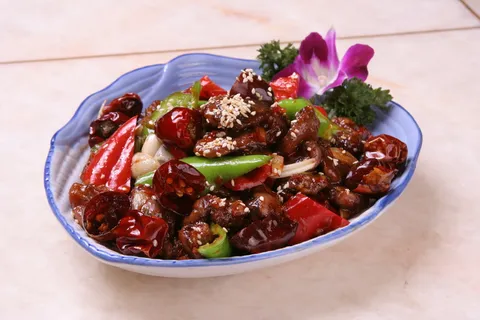 麻辣鸭心-华谊楼