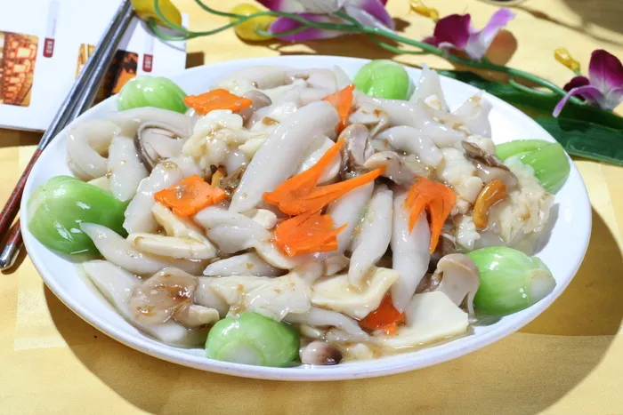 野菌烩面筋