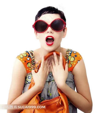 欧美时尚墨镜美女图片