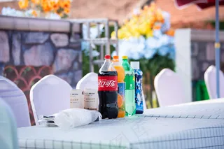 清凉夏日夏季饮品摄影图片