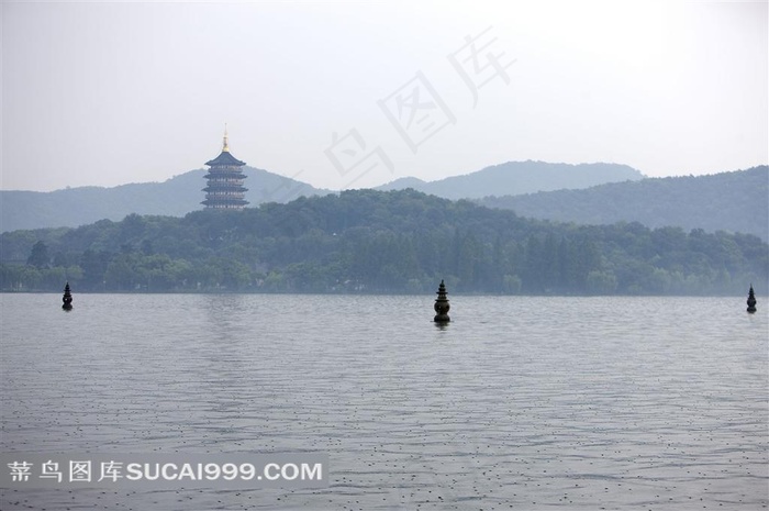 美丽的杭州西湖风景