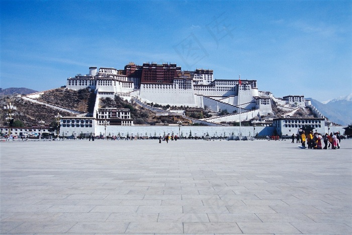 西藏布达拉宫图片摄影