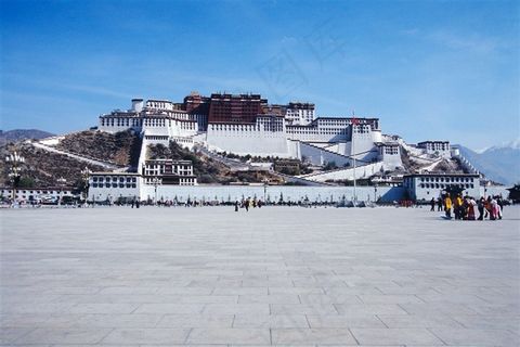 西藏布达拉宫图片摄影