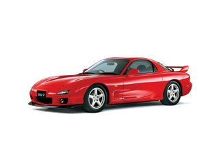 红色汽车矢量图