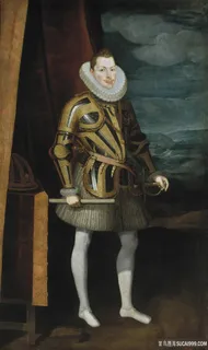 三世王子肖像挂画油画图片