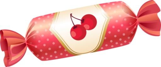 糖果 PNG免抠(600x252)