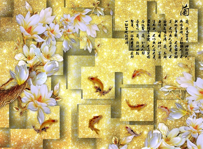 大型3D背景墙用图
