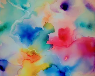 渐变抽象水彩背景图片