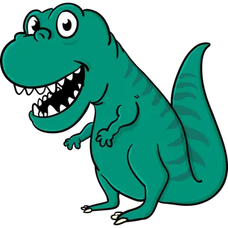 卡通恐龙生日宝宝宴派对素材恐龙派对免扣素材