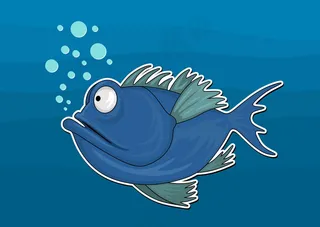 卡通小丑鱼设计图片