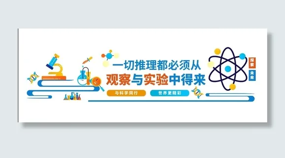 校园文化墙一切推理都必须从观察和实验中得来文化墙