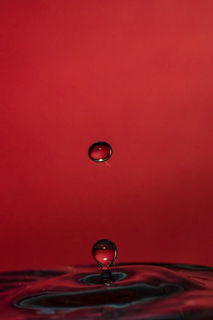 水滴水纹水花海水纯静水泉水图片 (4)
