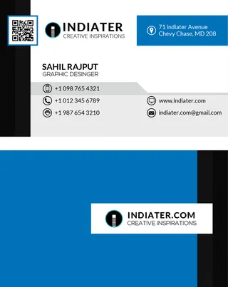 设计 创造 名片