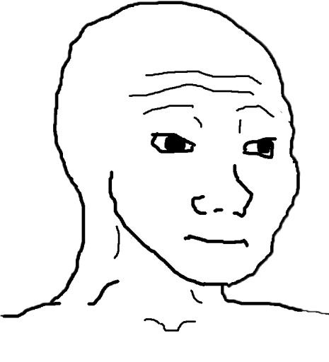 Wojak PNG 人脸图像免抠(700x770)