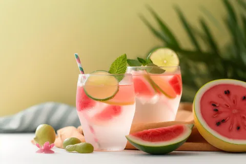 夏季饮料图片