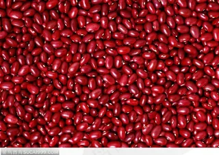 食物背景-漂亮的红豆