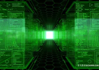 炫酷数字科技背景素材