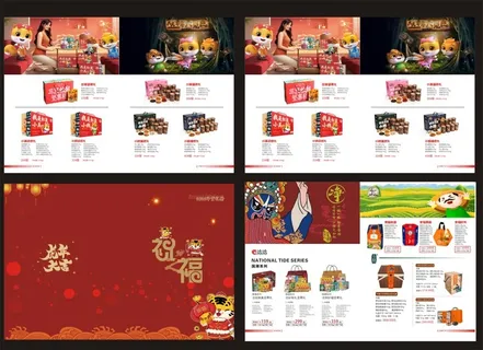 年货产品画册，产品宣传