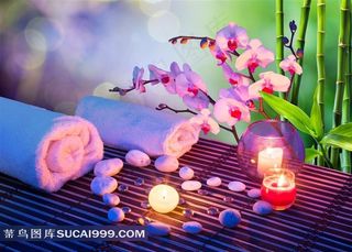 SPA系列 - 温馨美丽的烛光SPA