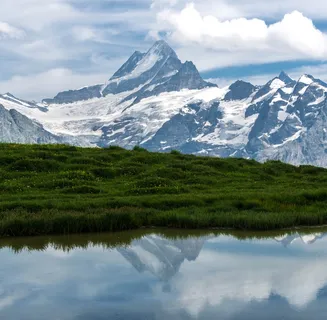 冬天高山山水风景 冬天高山山水风景