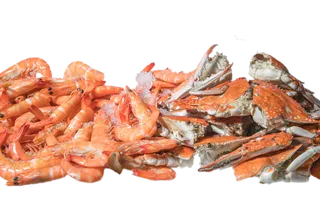 虾和螃蟹素材免扣