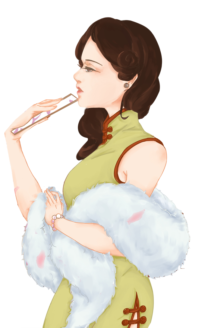 传统旗袍美女 (170)