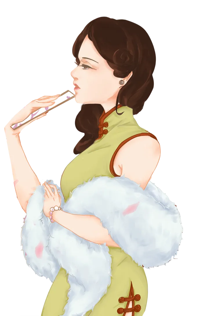传统旗袍美女 (170)