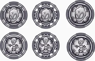 男装牛仔裤皮牌设计CDR矢量图图片