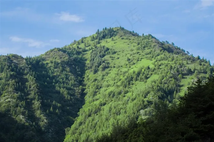 甘肃卧牛山风景素材图片