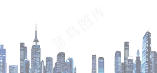 现代城市建筑背景_现代化高端城市背景