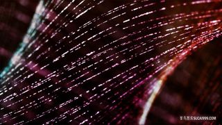 抽象粒子扩散线条背景