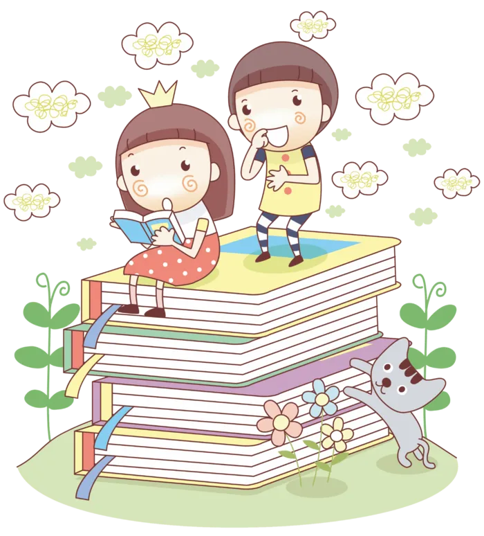 卡通 素材 人物 动画 插图