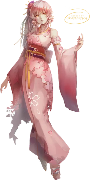 古风女人物素材卡通