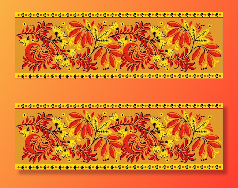 中式传统花朵纹样