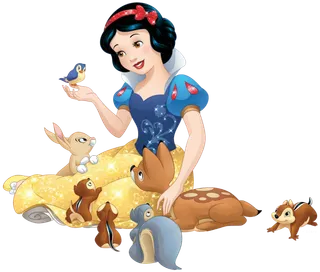 卡通人物迪士尼公主系列免抠贴图白雪公主睡美人灰姑娘PNG素材