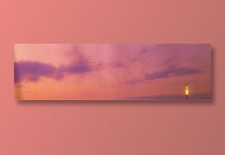 火红的天边素材