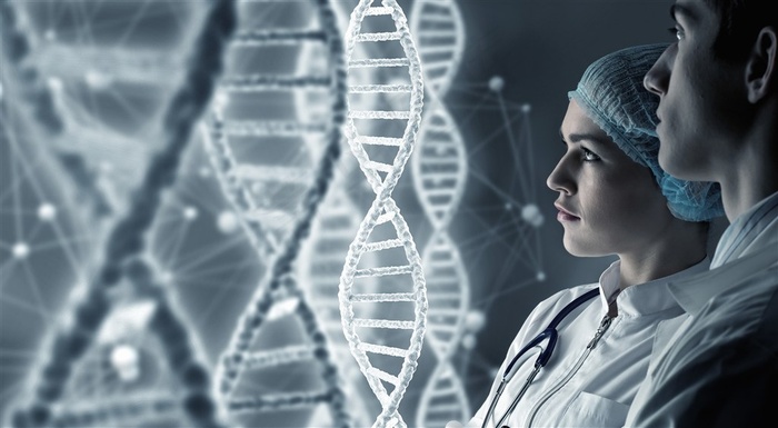 高科技生物海报背景高清图片