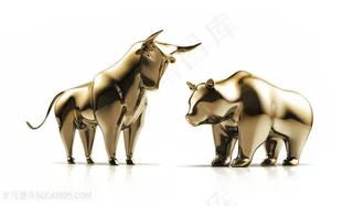 大牛市股票信息图表高清图片