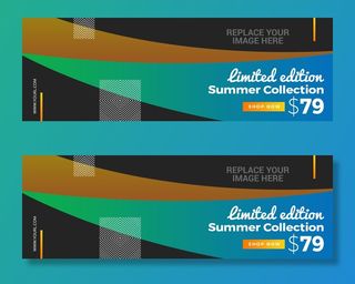 设计广告销售旅游横幅素材