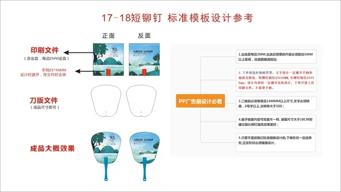 地产宣传1-短铆钉标准模板扇子cdr矢量模版下载