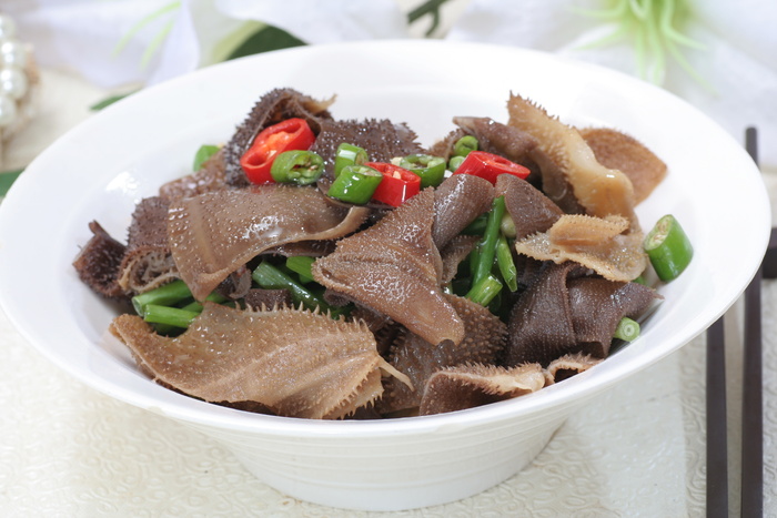 小炒猪毛肚 (2)