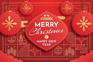 圣诞节新年海报设计