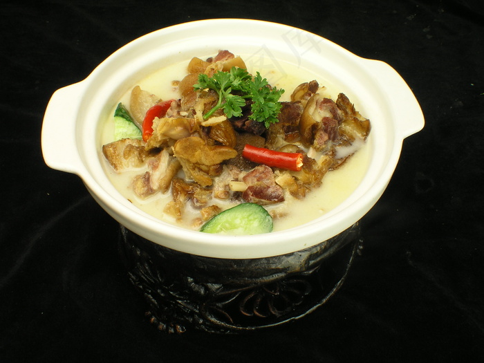 家常菜|美食|菜谱|菜单|0321柳叶腊猪蹄