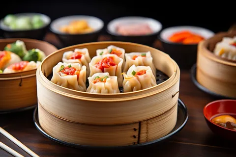 广东早点早茶美食摄影图